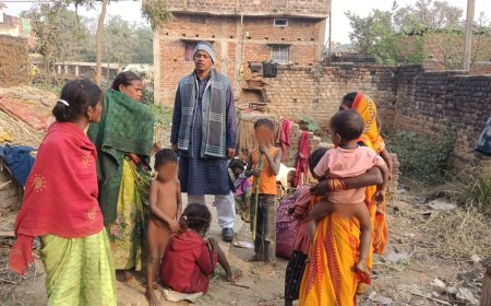 मुखिया ने किया वादा पूरा, महादलित बस्ती से लेकर विवादित रास्ते तक कराया विकास कार्य