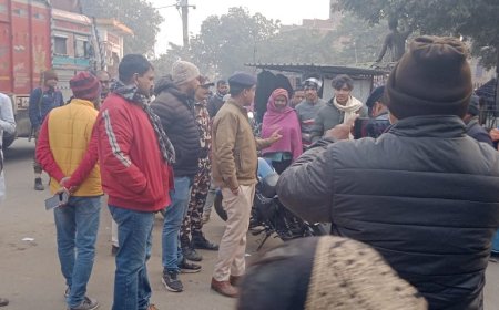 यातायात नियम तोड़ने वालों पर सख्त रुख, विपरीत दिशा में दौड़ रहे ट्रकों सहित ₹1.09 लाख का जुर्माना