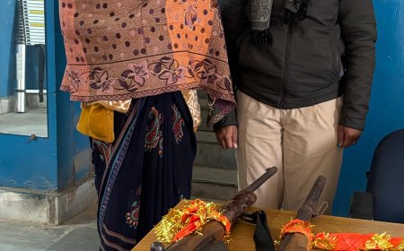 अवैध हथियार मामले में महिला हिरासत में, न्यायिक प्रक्रिया के तहत आरा जेल भेजी गई