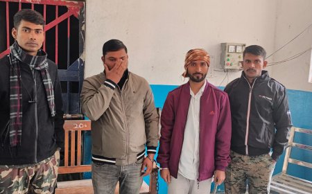 125 लीटर विदेशी शराब के साथ दो तस्कर गिरफ्तार, कार जब्त