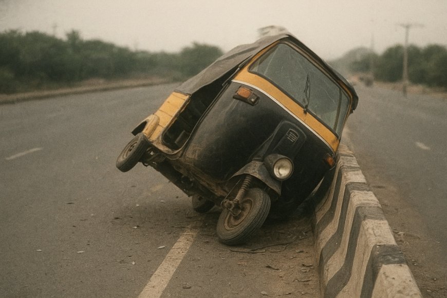 कोईलवर: डिवाइडर से टकराकर टेम्पू पलटी, छह यात्री घायल