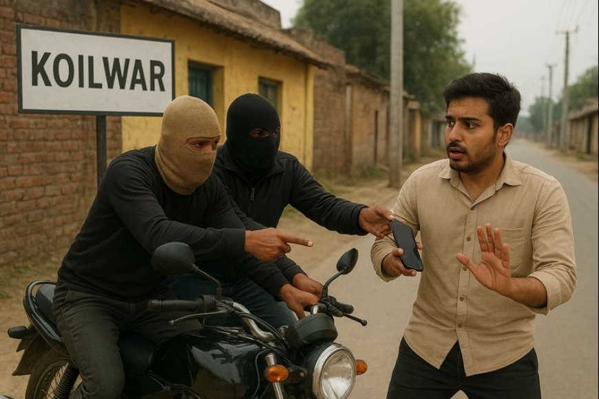 कपिलदेव चौक पर छिनतई की कोशिश विफल, युवक की सूझबूझ से बचा मोबाइल