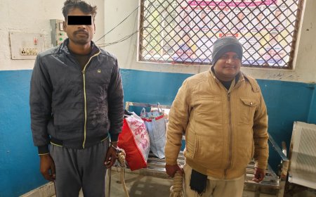 अवैध शराब मामले में कार्रवाई, आरोपी न्यायालय के आदेश पर जेल रवाना